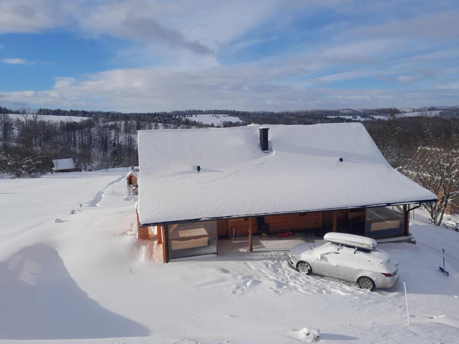 Apartmán Kuznia Nowica Uscie Gorlickie Exteriér fotografie